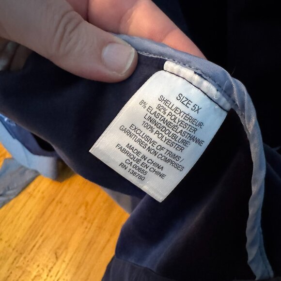 Penningtons Raincoat - Plus Size 5X - Picture 5 of 6